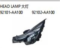 FOR HYUNDAI ELANTRA 2021 HEAD LAMP大灯92101-AA100 92102-AA100