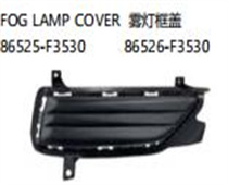 FOR HYUNDAI TUCSON 2018 FOG LAMP COVER雾灯框盖86525-F3530 86526-F3530