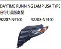FOR HYUNDAI TUCSON 2021 DAYTIME RUNNING LAMP USA TYPE 日行灯美板高配 92207-N9100     92208-N9100