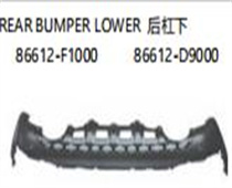 FOR KA KX5 2017/SPORTAGE 2016 REAR BUMPER LOWER后杠下86612-F100086612-D9000