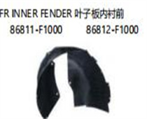 FOR KA KX5 2017/SPORTAGE 2016 FR INNER FENDER叶子板内衬前86811-F100086812-F1000