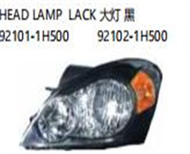 FOR KA CEED 2006 HEAD LAMP LACK大灯黑92101-1H500  92102-1H500