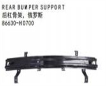 FOR KA K2 2020 /RIO 2020  REAR BUM PER SUPPORT 后杠骨架，俄罗斯 86630-H0700