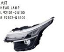 FOR SELTOS/KX3 大灯 HEAD LAMPL92101-05100R 92102-05100