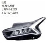 FOR KA K5 2020 HEAD LAMPL92101-L2000 R92102-L2000  大灯