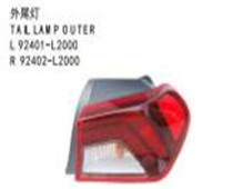 FOR KA K5 2020 外尾灯 TAIL LAMP OUTER L92401-L2000R.92402-L2000