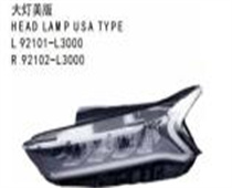 FOR KA K5 2020 US 大灯美版 HEADLAMP USATYPEL92101-L3000R.92102-L3000