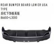 FOR KA K5 2020 US REAR BUMPER BOARD LOW ER USATYPE 后杠下饰板美版 86650-L3000