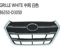 FOR HYUNDAI TUCSON /IX35 2016- 2019 GRILLE WHITE 中网 白色 86350-D3050