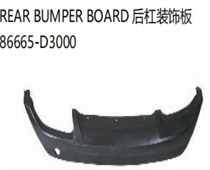 FOR HYUNDAI TUCSON /IX35 2016-2019 REAR BUMPER BOARD 后杠装饰板 86665-D3000