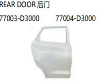 FOR HYUNDAI TUCSON /IX35 2016-2019 REAR DOOR 后门 77003-D3000 77004-D3000