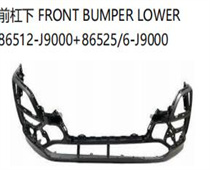 FOR HYUNDAI ENCINO/KONA 前杠下RONT BUMPER LOWER86512-J9000+86525/6-J9000