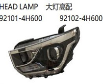 FOR HYUNDAI H1 2019 HEAD LAMP大灯高配92101-4H600 92102-4H600