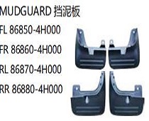FOR HYUNDAI H1 2019 MUDGUARD挡泥板A86850-4H00085860-4H000RL86870-4H000RR.86880-4H000