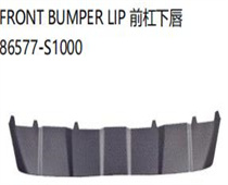 FOR HYUNDAI SANTA FE 2019 FRONT BUMPER LIP前杠下唇86577-S1000