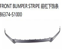 FOR HYUNDAI SANTA FE 2019 FRONT BUMPER STRIPE前杠下饰条86374-S1000