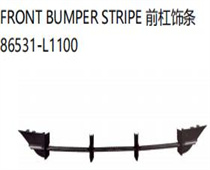 FOR HYUNDAI SONATA 2020 FRONT BUMPER STRIPE前杠饰条86531-L1100
