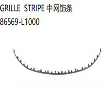 FOR HYUNDAI SONATA 2020 GRJLE STRIPE中网饰条86569-L1000
