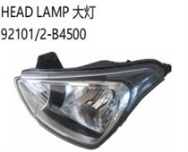 FOR HYUNDAI I10 2018 SEDAN HEAD LAMP大灯92101/2-B4500