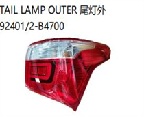 FOR HYUNDAI I10 2018 SEDAN TAIL LAMP OUTER尾灯外92401/2-B4700
