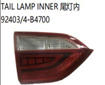 FOR HYUNDAI I10 2018 SEDAN TAIL LAMP INNER尾灯内92403/4-B4700