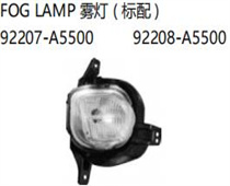 FOR HYUNDAI ACCENT/SOLARIS 2020 FOG LAMP雾灯(标配)92207-A5500   92208-A5500
