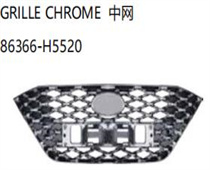 FOR HYUNDAI ACCENT/SOLARIS 2020 GRILLE CHROME中网 86366-H5520