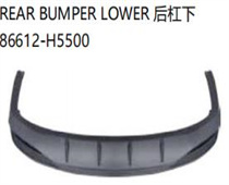 FOR HYUNDAI ACCENT/SOLARIS 2020 REAR BUMPER LOWER后杠下86612-H5500