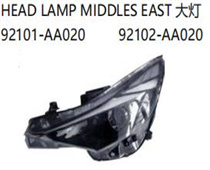FOR HYUNDAI ELANTRA 2021 HEAD LAMP MIDDLESEAST大灯92101-AA020   92102-AA020