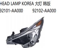 O FOR HYUNDAI ELANTRA 2021 HEAD LAMP KOREA大灯韩版92101-AA00092102-AA000