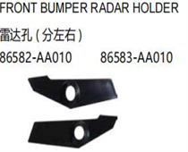 FOR HYUNDAI ELANTRA 2021 FRONT BUMPER RADAR HOLDER雷达孔(分左右)86582-AA01086583-AA010