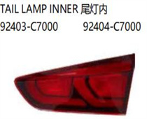 FOR HYUNDAI I20 2016 TAIL LAMP INNER尾灯内92403-C7000  92404-C7000