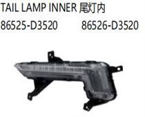 FOR HYUNDAI TUCSON 2018 TAIL LAMP INNER尾灯内86525-D3520 86526-D3520