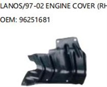 LANOS/97-02 ENGINE COVER (RH) OEM: 96251681