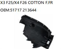 X3 F25/X4 F26 COTTON F.FR OEM:51717 213644