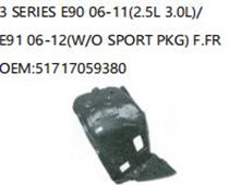3 SERIES E90 06-11(2.5L 3.0L)/ E91 06-12(W/O SPORT PKG) F.FR OEM:51717059380
