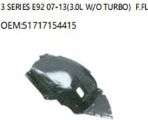 3 SERIES E92 07-13(3.0L W/O TURBO) F.FL OEM:51717154415