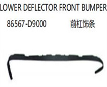 FOR KA KX5 2017/SPORTAGE 2016 LOWER DEFLECTOR FRONT BUMPER86567-D9000前杠饰条