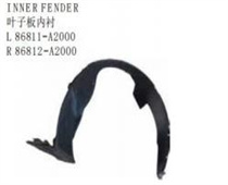 FOR KA CEED 2012 INNER FENDER 叶子板内村 L86811-A2000 R86812-A2000