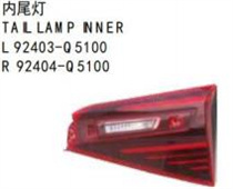 FOR SELTOS/KX3 内尾灯 TAL LAMP INNERL92403-05100R 92404-05100