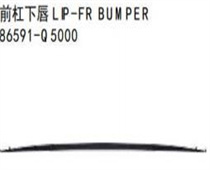 FOR SELTOS/KX3  前杠下唇LIP-FR BUM PER 86591-05000