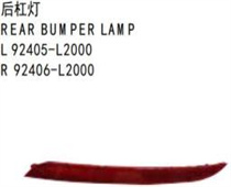 FOR KA K5 2020  后杠灯 REAR BUMPER LAMPL92405-L2000R 92406-L2000